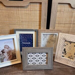 Elegant Multi-Color Picture Frame Set